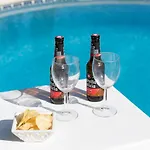 펜션 El Castanal Con Piscina Privada