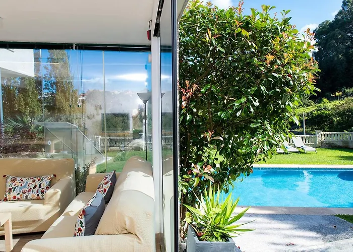 Tatil Evi El Castanal Con Piscina Privada Vigo